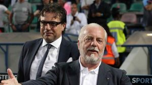 Aurelio De Laurentiis e Cristiano Giuntoli - Sportincampo.it