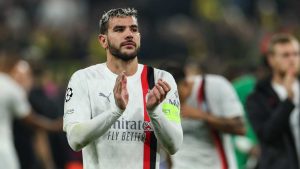 Theo Hernandez col Milan - Sportincampo.it